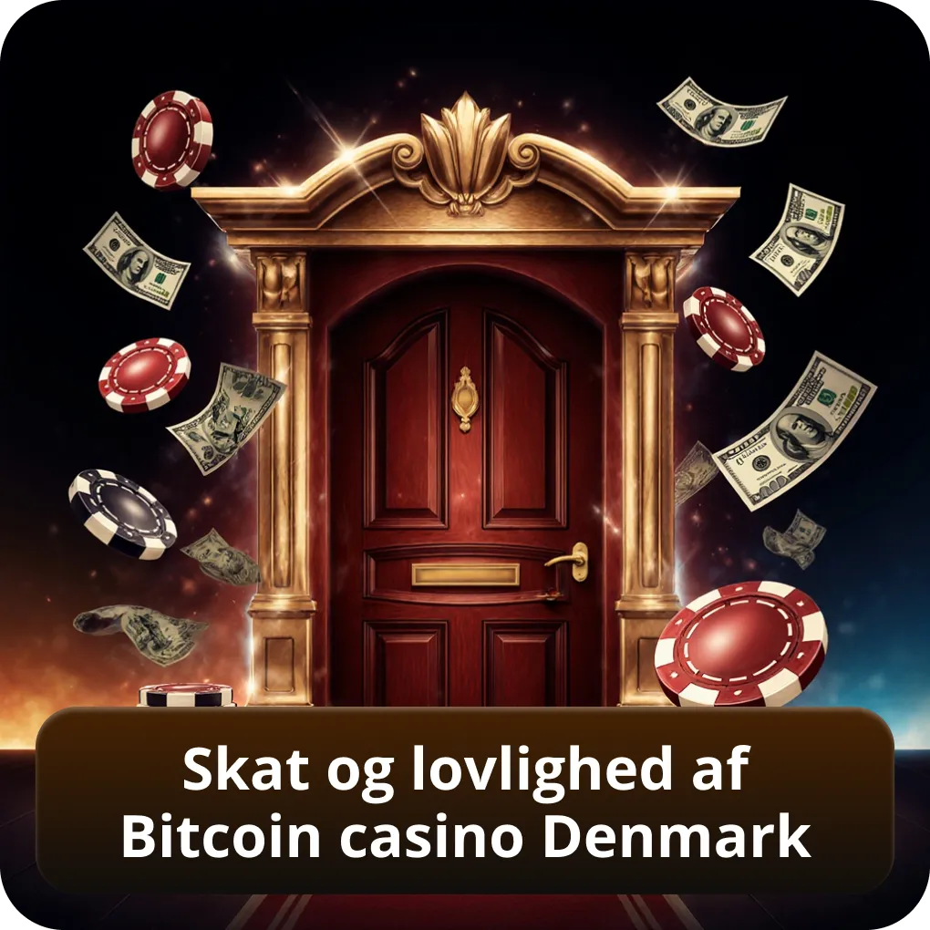 Skat og lovlighed af bitcoin casino Denmark