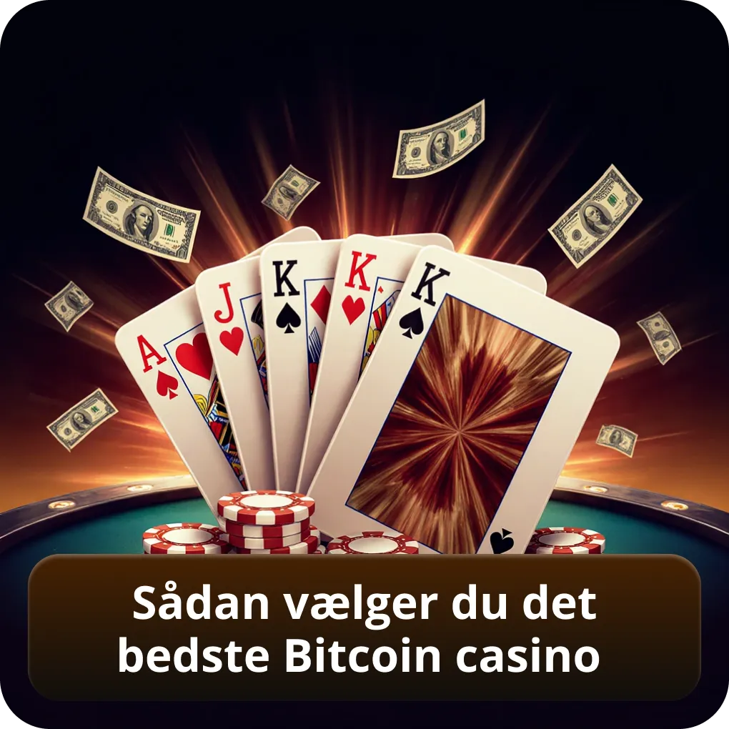 Sådan vælger du det bedste bitcoin casino