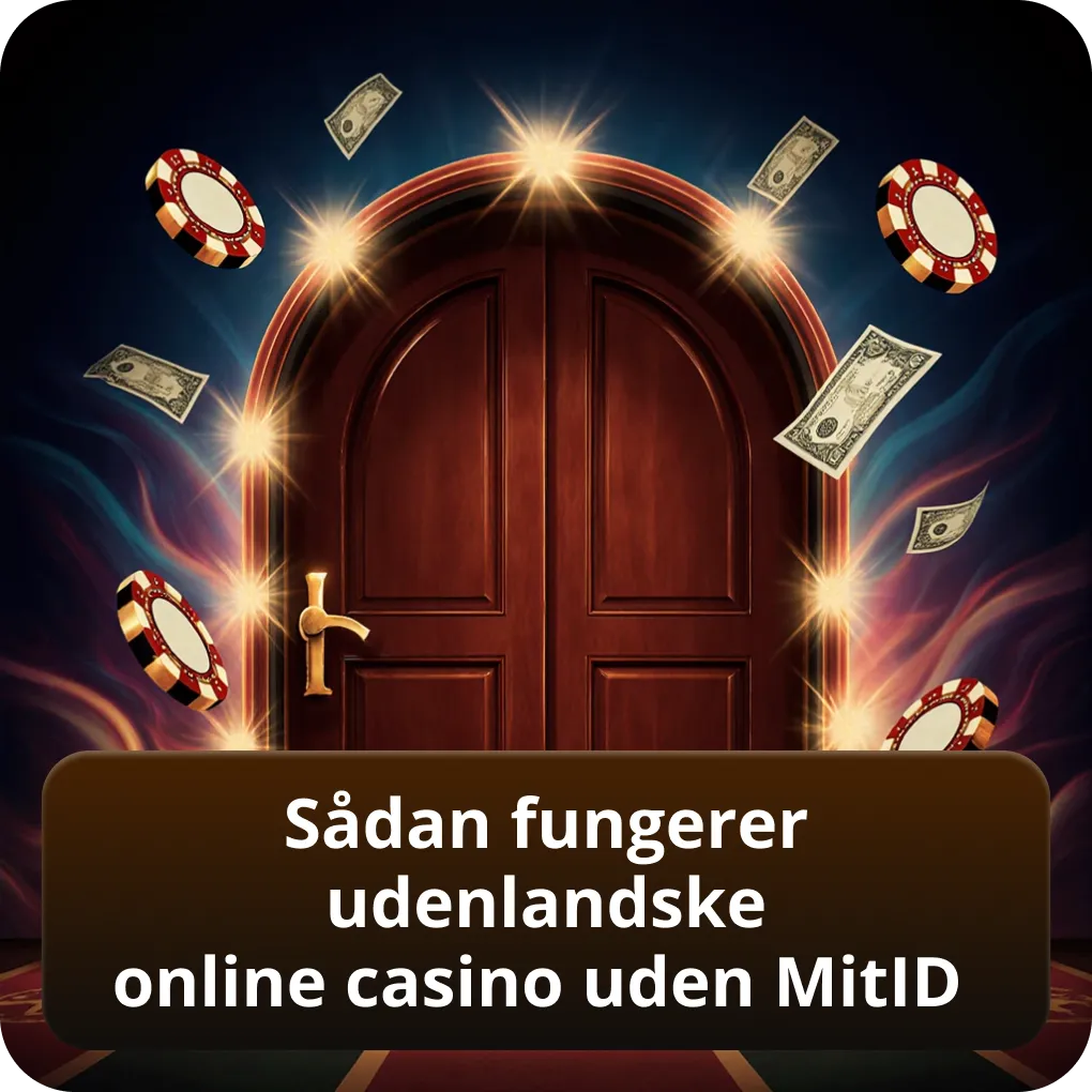 Sådan fungerer udenlandske online casino uden MitID